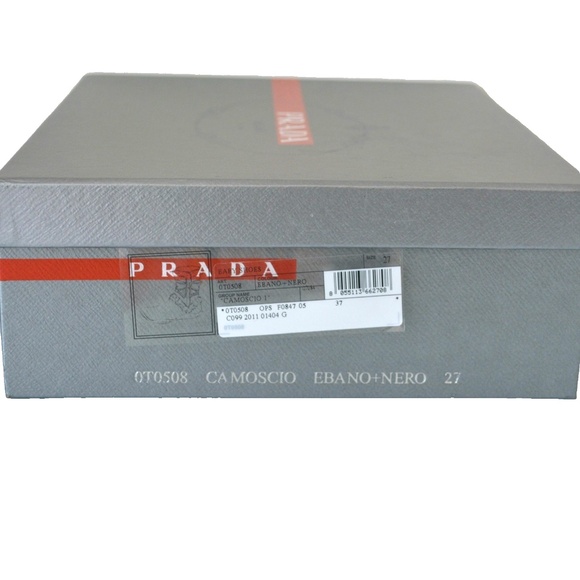 NIB AUTHENTIC PRADA SHEARLING GIRLS BOOTS - Picture 6 of 6